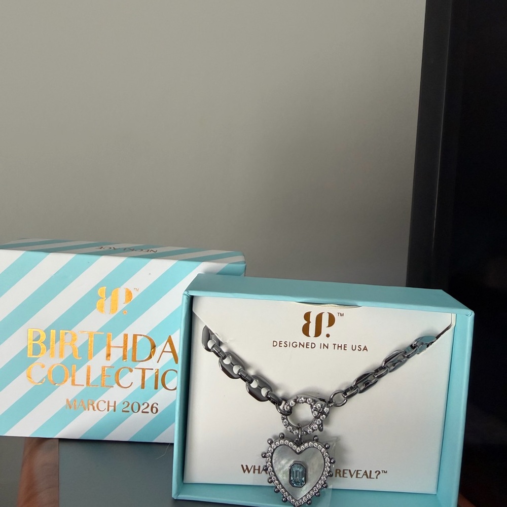 Bomb Party March 2026 Necklace, “Follow Your Heart, Always”